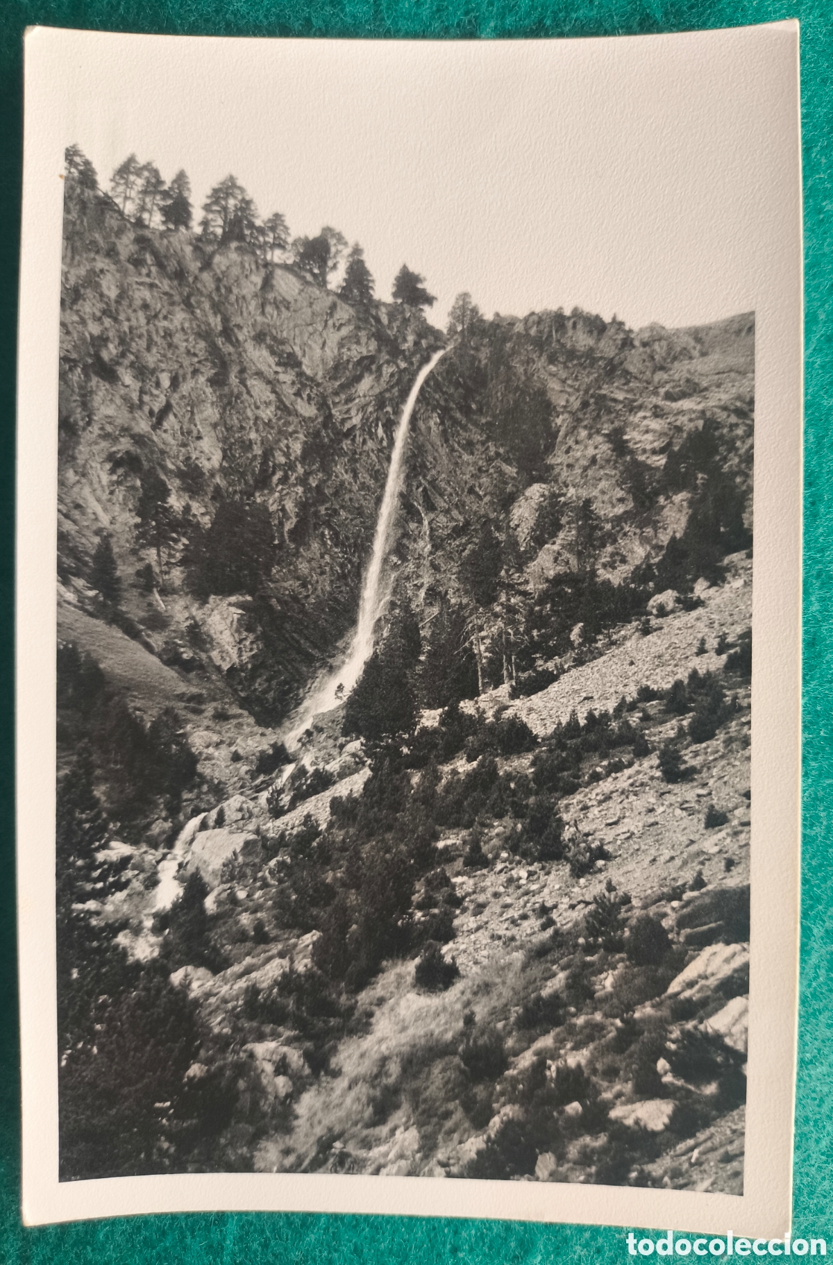 Postales: BIELSA CASCADA CHORRO DE LA PINARRA POSTAL FOTOGR&Aacute;FICA HUESCA C. 1960
