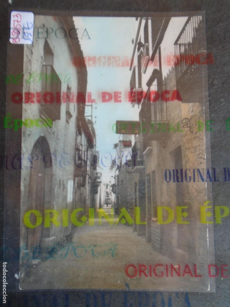 Postales: (PS-80573)POSTAL DE ZAIDIN(HUESCA)-CALLE ALTA