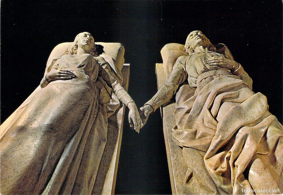 Postales: Postal del Mausoleo de los Amantes en Teruel