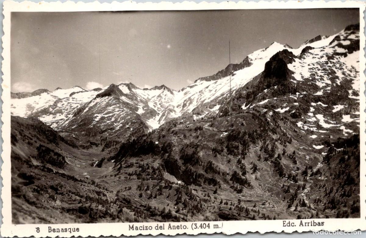 Postales: Benasque - Macizo del Aneto - Arribas 8 - 140x90mm