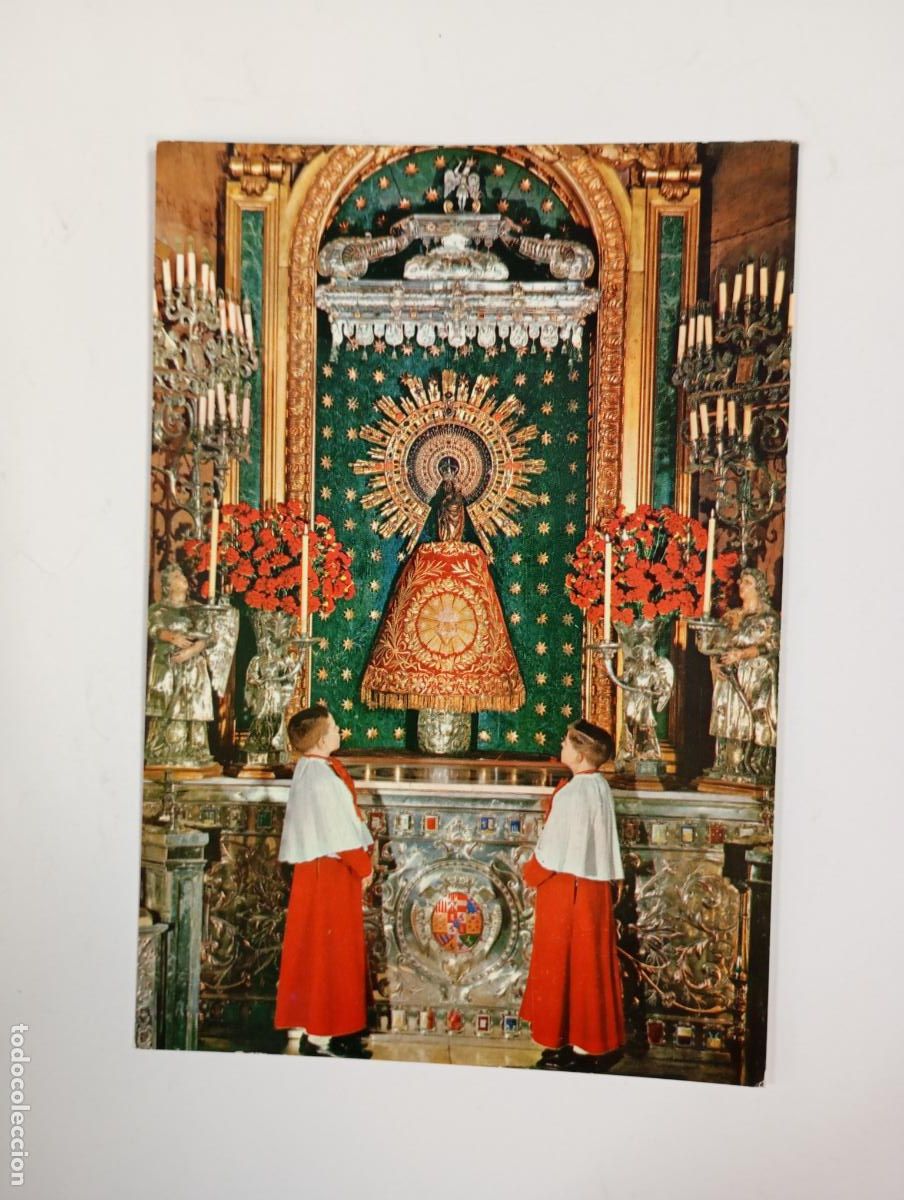 Postales: POSTAL DE ZARAGOZA. CAMAR&Iacute;N NUESTRA SE&Ntilde;ORA DEL PILAR. TDKP29V