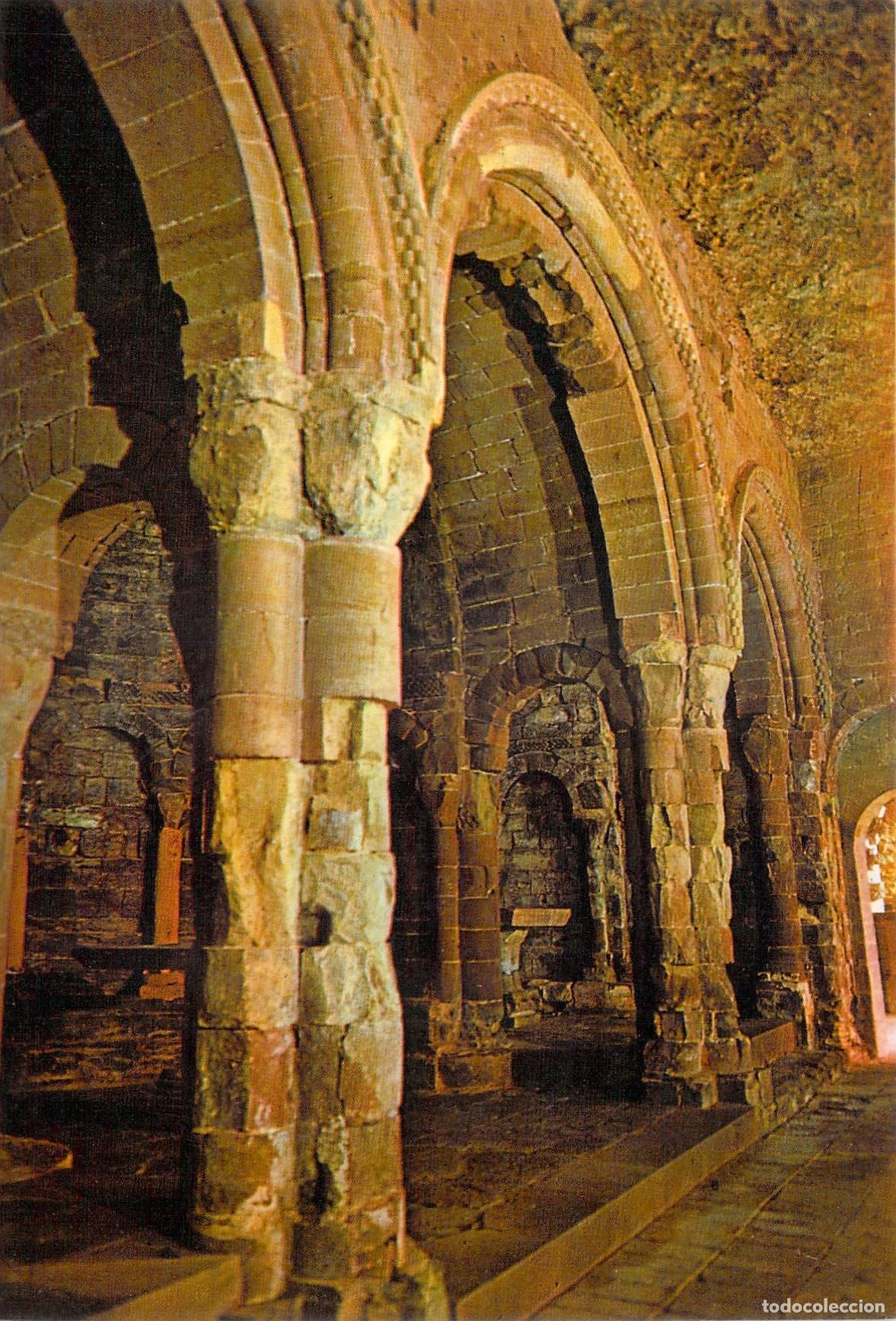 Postales: Postal de San Juan de la Pe&ntilde;a en Jaca, Huesca