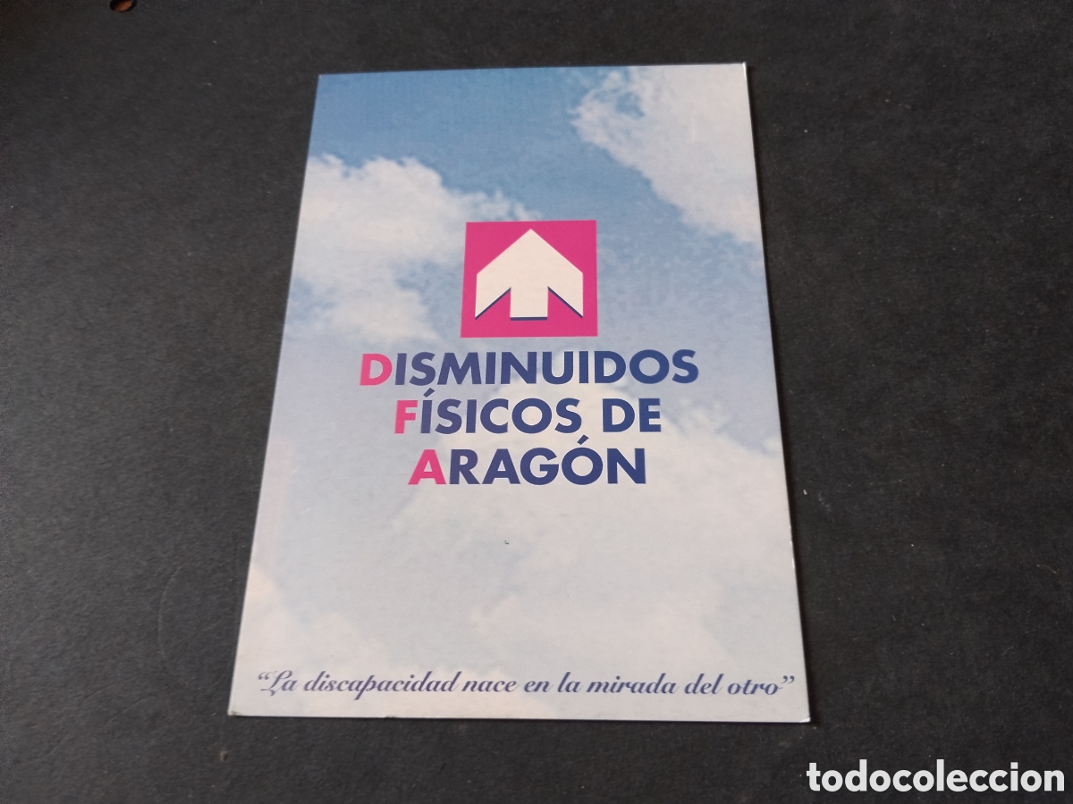 Postales: Postal disminuidos f&iacute;sicos de Arag&oacute;n