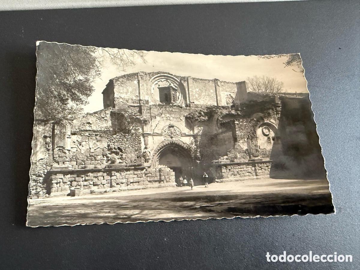 Postales: Postal. MONASTERIO DE PIEDRA. Fachada de la Antigua Iglesia