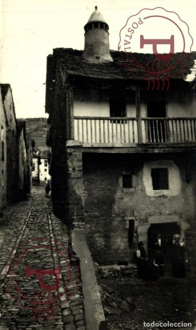 Postales: HUESCA. ANSO. CALLE TIPICA