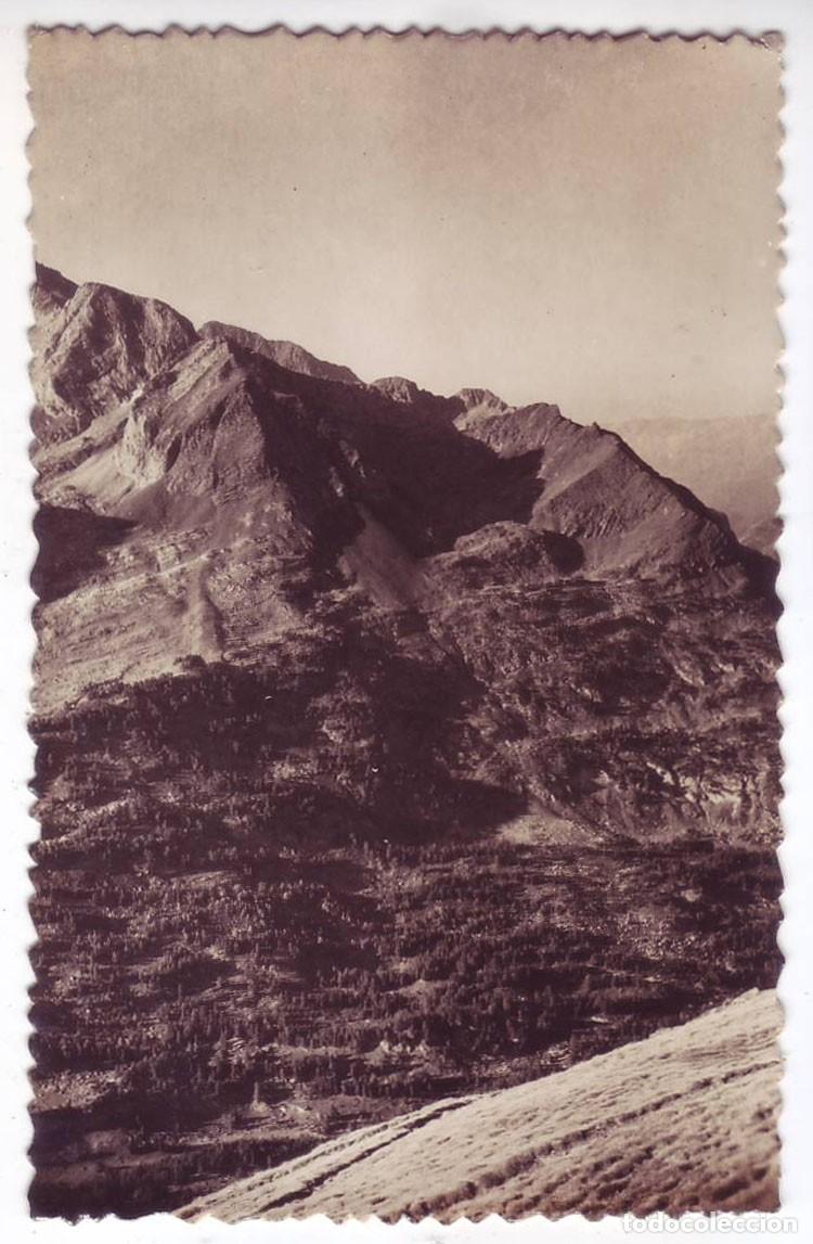 Postales: Benasque (Huesca): Panor&aacute;mica desde el Salvaguardia. Ediciones Sicilia. No circulada (A&ntilde;os 50)