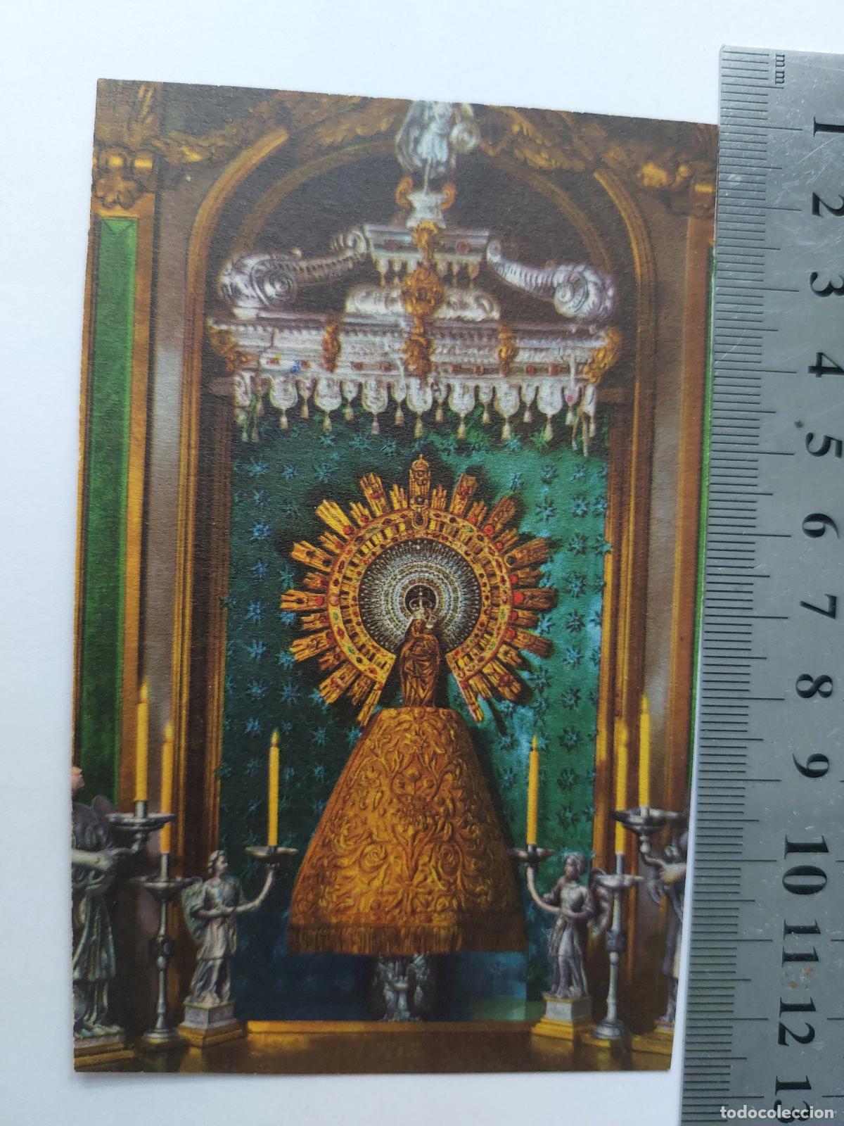 Postales: Estampa de la Virgen del Pilar en Zaragoza, Espa&ntilde;a