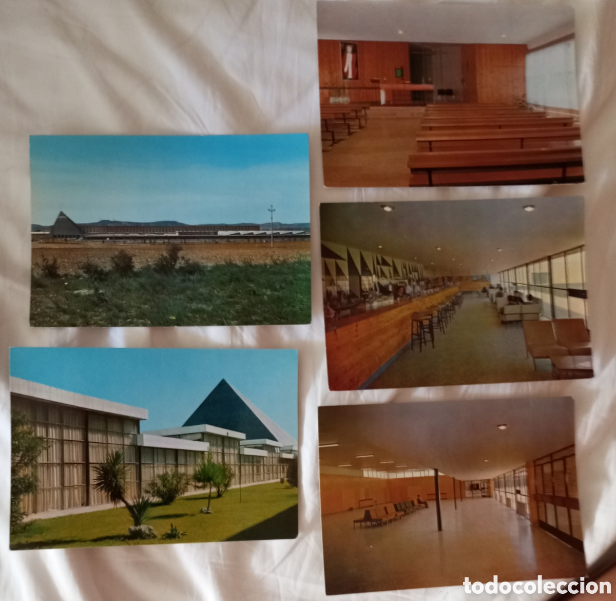Postales: 5 postales Huesca universidad laboral sin circular ediciones Sicilia