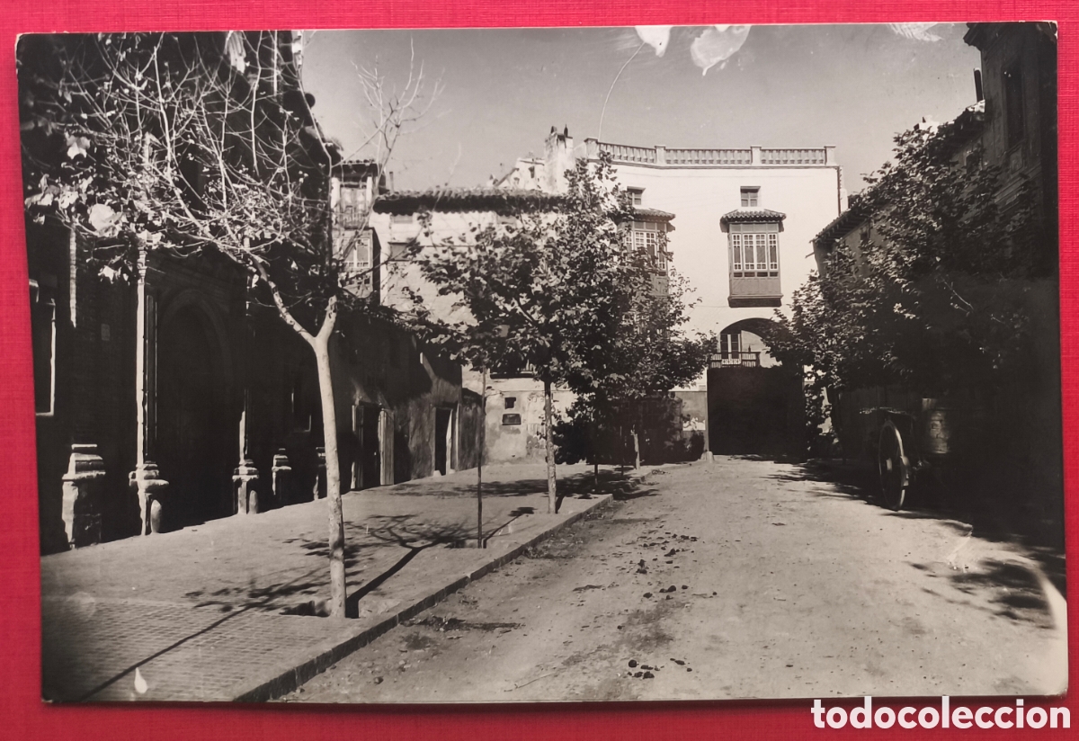Postales: BORJA PUERTA DE ZARAGOZA POSTAL FOTOGR&Aacute;FICA ARAGON C. 1960