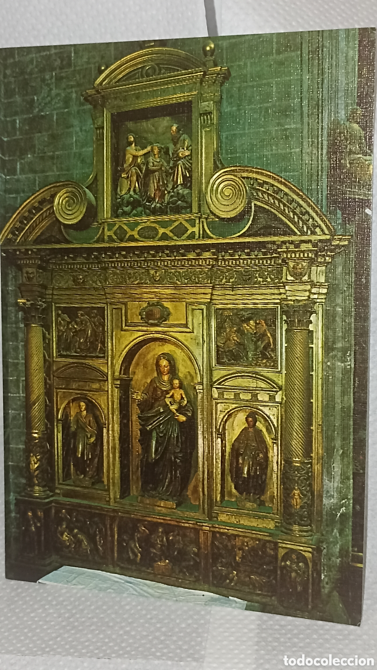 Postales: Retablo de la Virgen Huesca