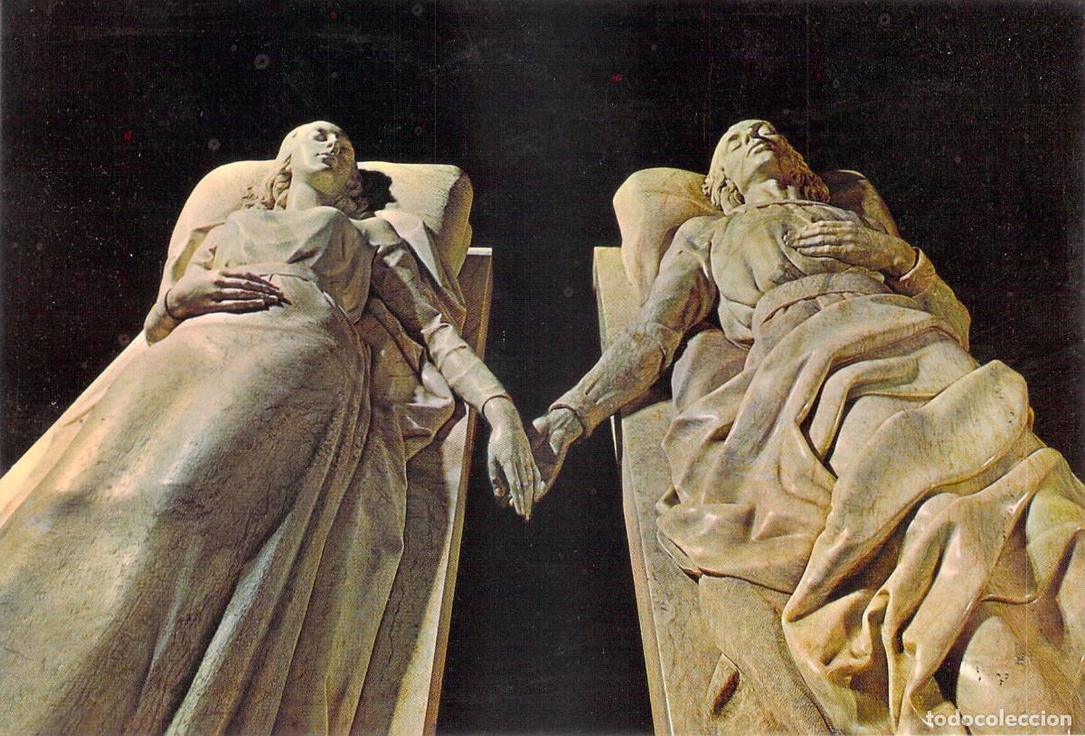 Postales: Postal del Mausoleo de los Amantes de Teruel