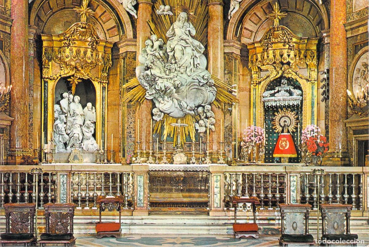 Postales: Postal de la Capilla de Nuestra Se&ntilde;ora del Pilar en Zaragoza