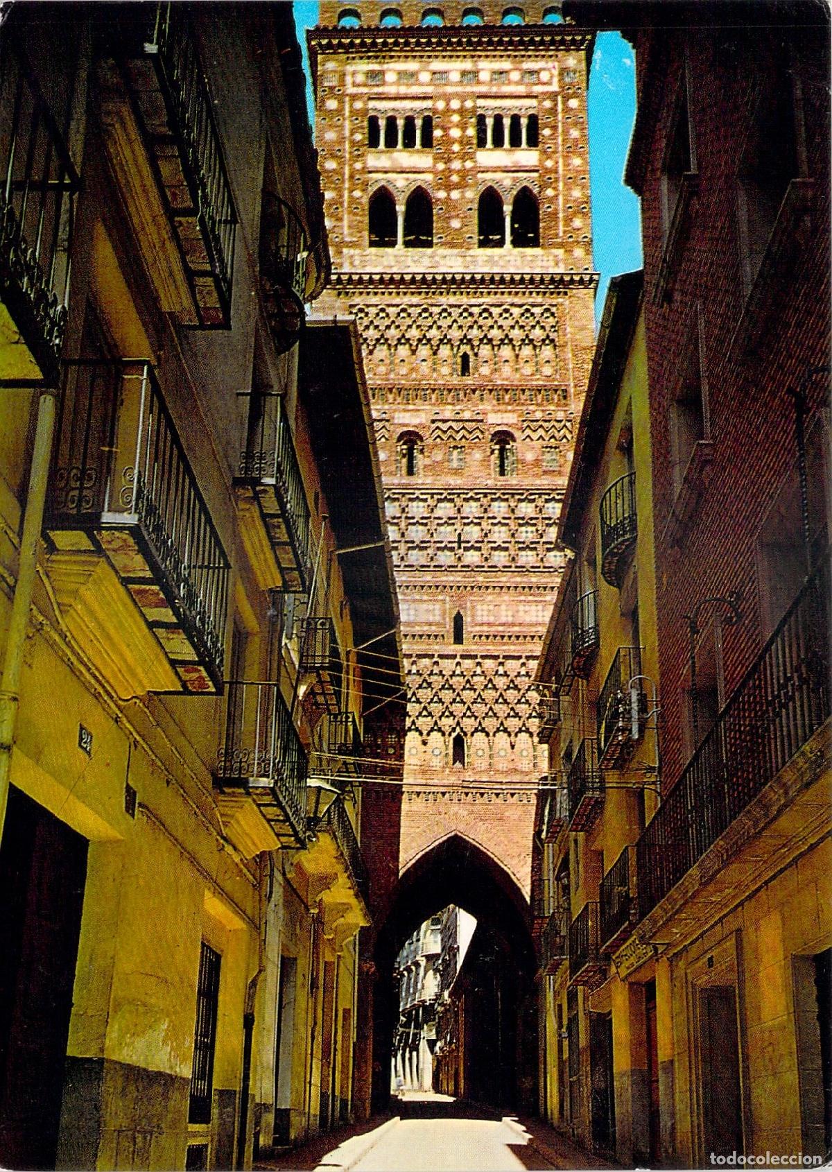 Postkarten: Postal de la Torre del Salvador en Teruel, Arte Mud&eacute;jar