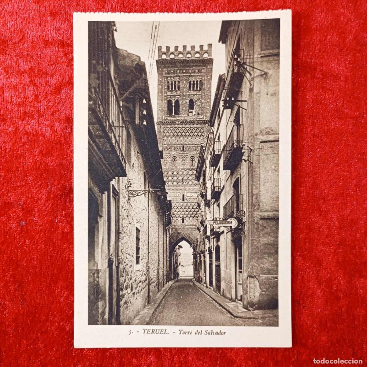 Postkarten: POSTAL - TERUEL - TORRE DEL SALVADOR - 5 - L. ROISIN - RAR&Iacute;SIMA / 2189