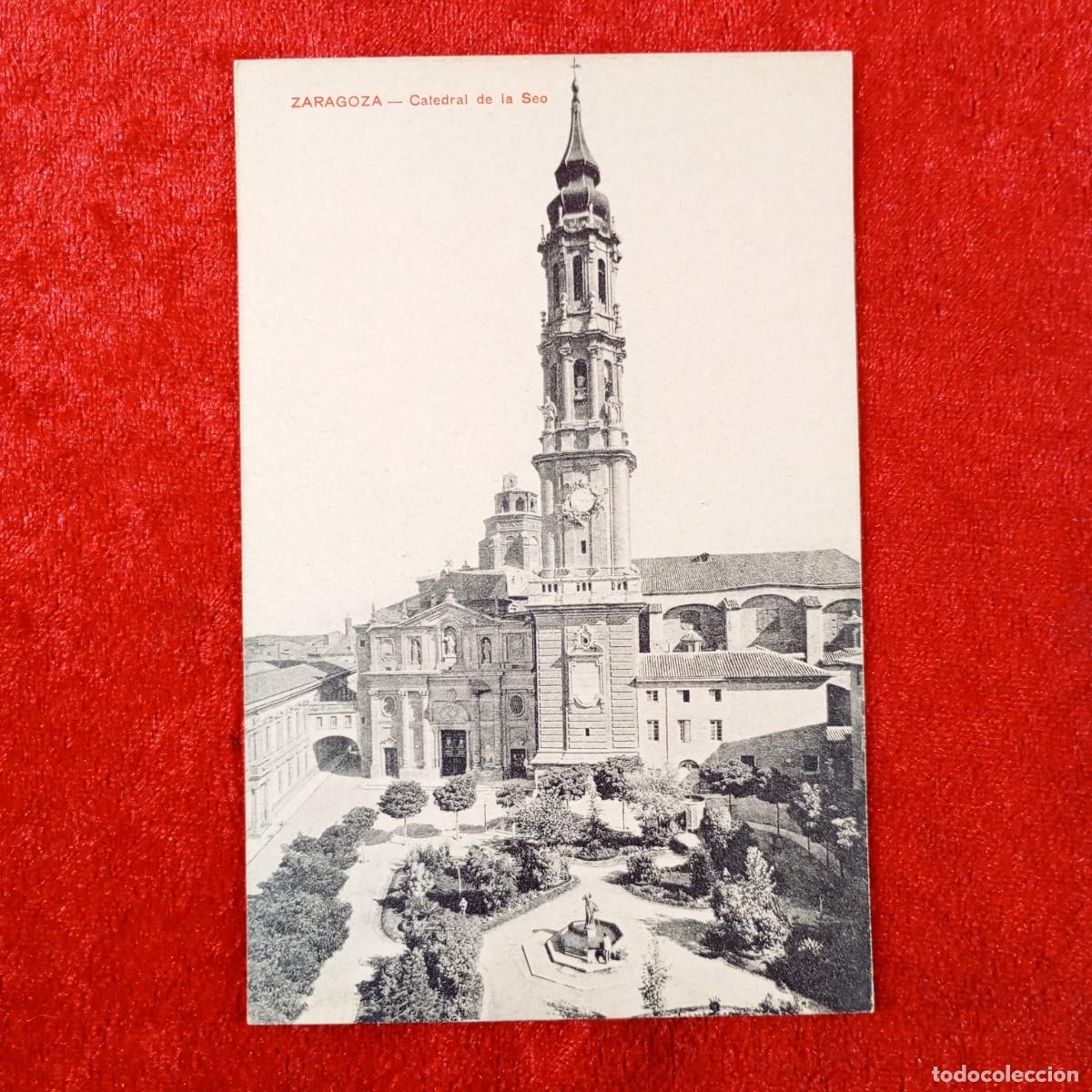 Postales: POSTAL - ZARAGOZA - CATEDRAL DE LA SEO - A.S. - RAR&Iacute;SIMA / 2286