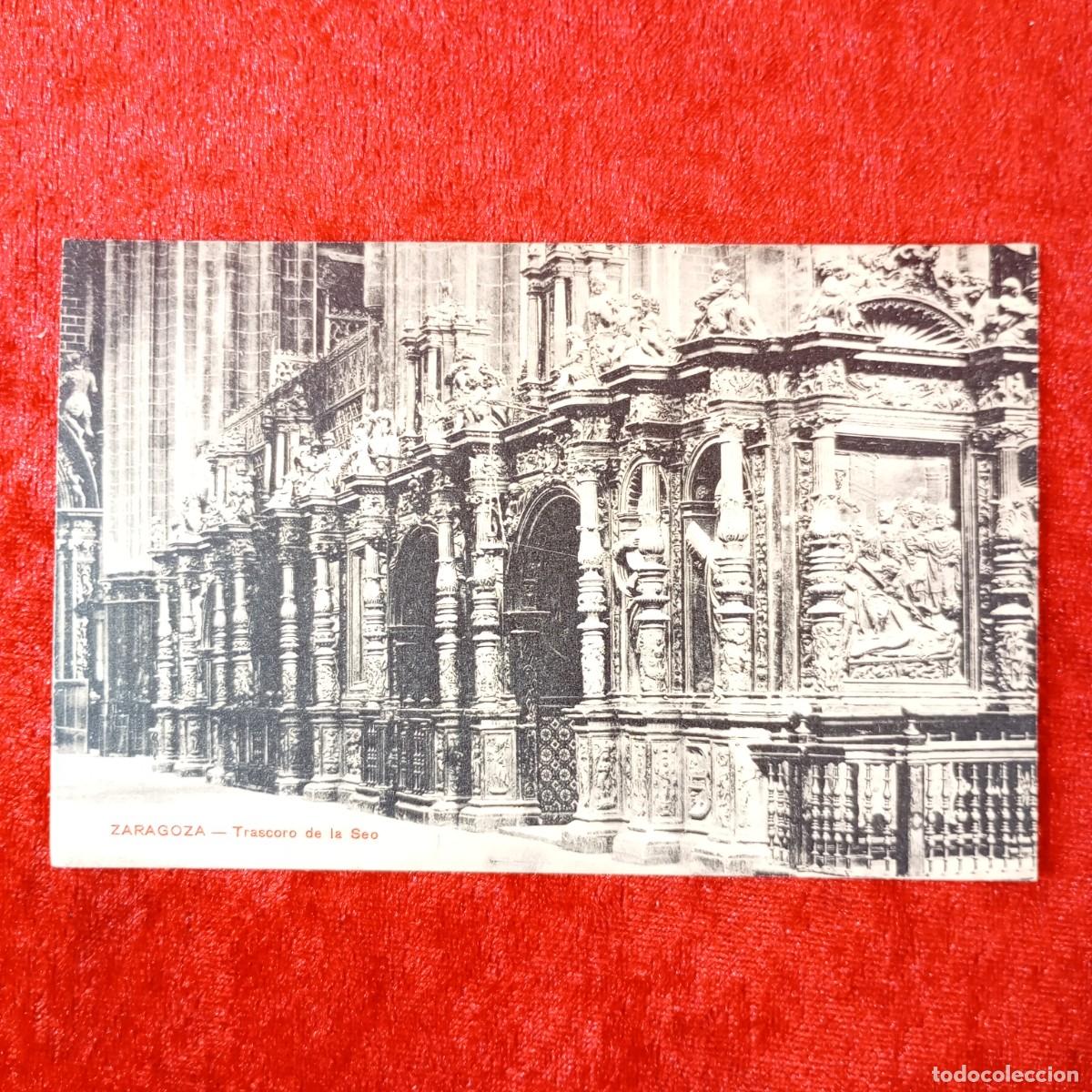 Postales: POSTAL - ZARAGOZA - TRASCORO DE LA SEO - A.S. - RAR&Iacute;SIMA / 2298