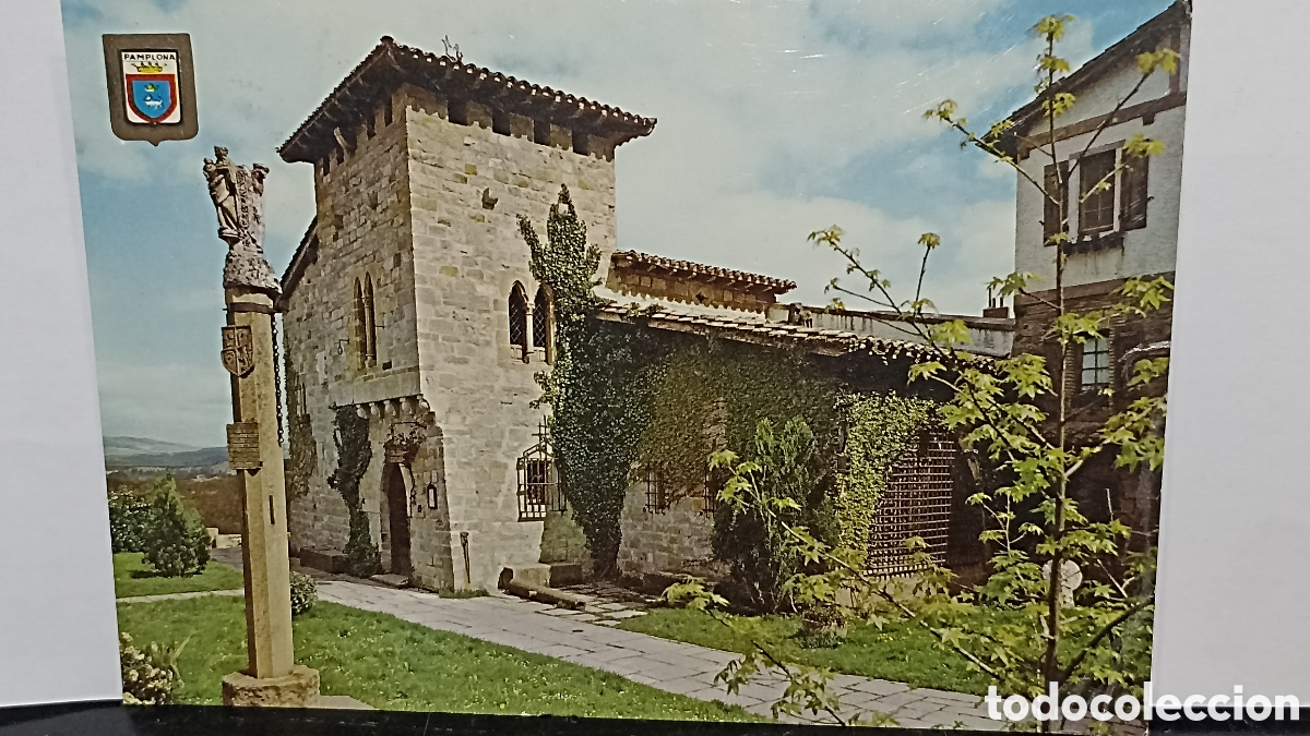 Postales: La Pamplona caballo blanco