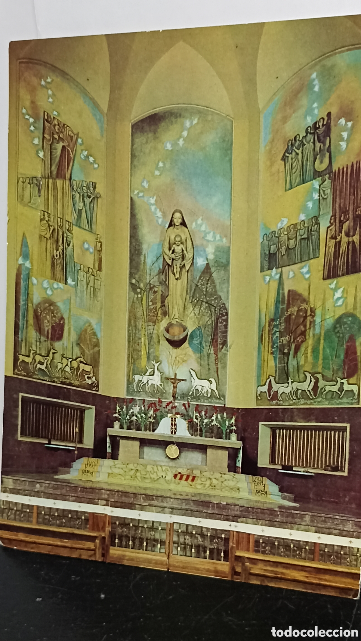 Postkarten: Santa Mar&iacute;a de la verola altar principal