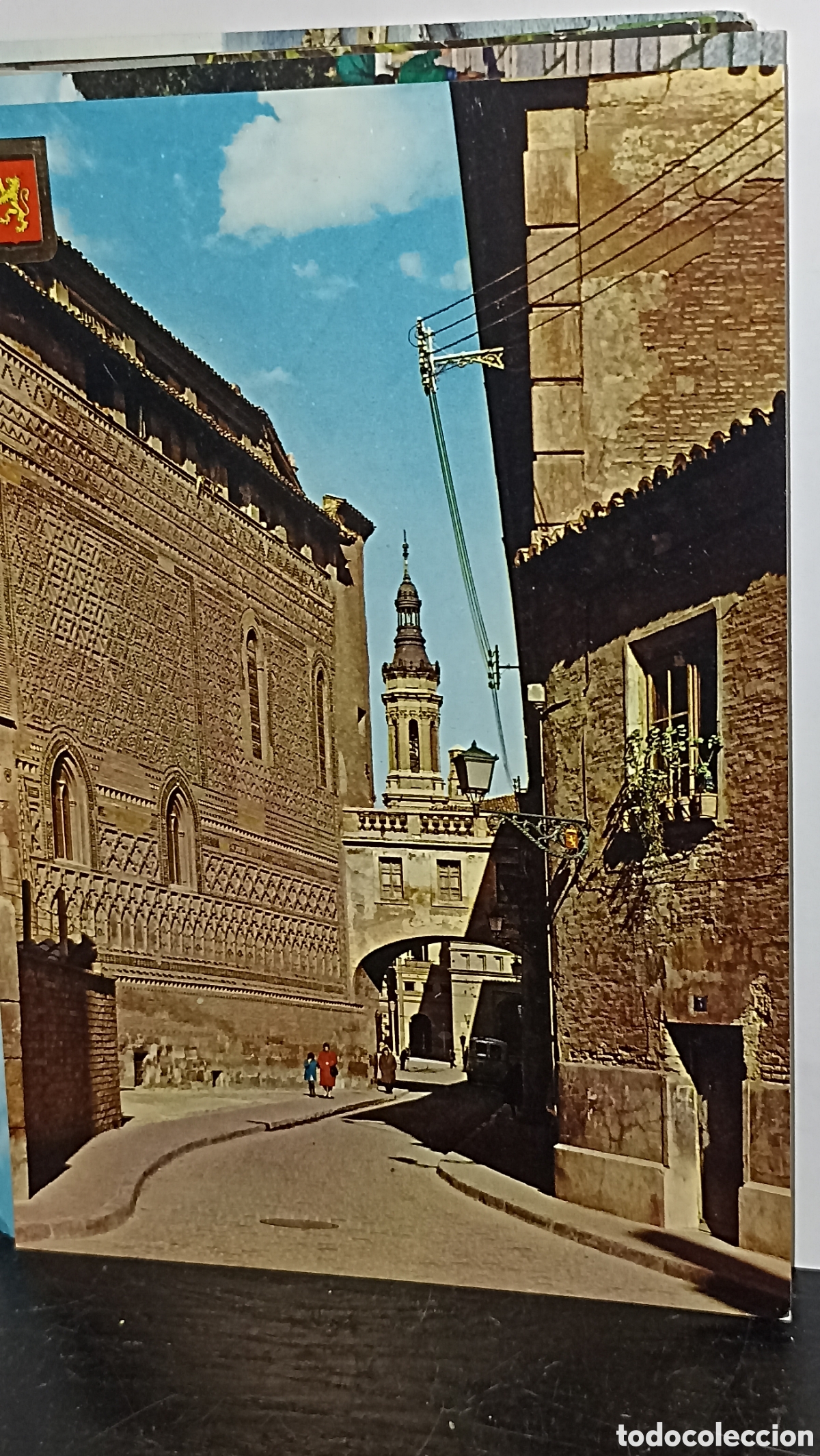 Postkarten: Zaragoza arco de arzobispo y pared mud&eacute;jar