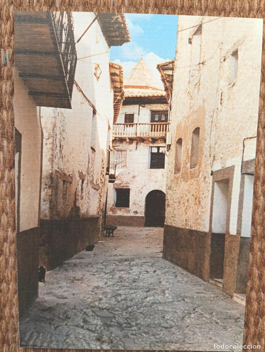 Postales: CANTAVIEJA - TERUEL - CALLE CANALADO - ED. SICILIA