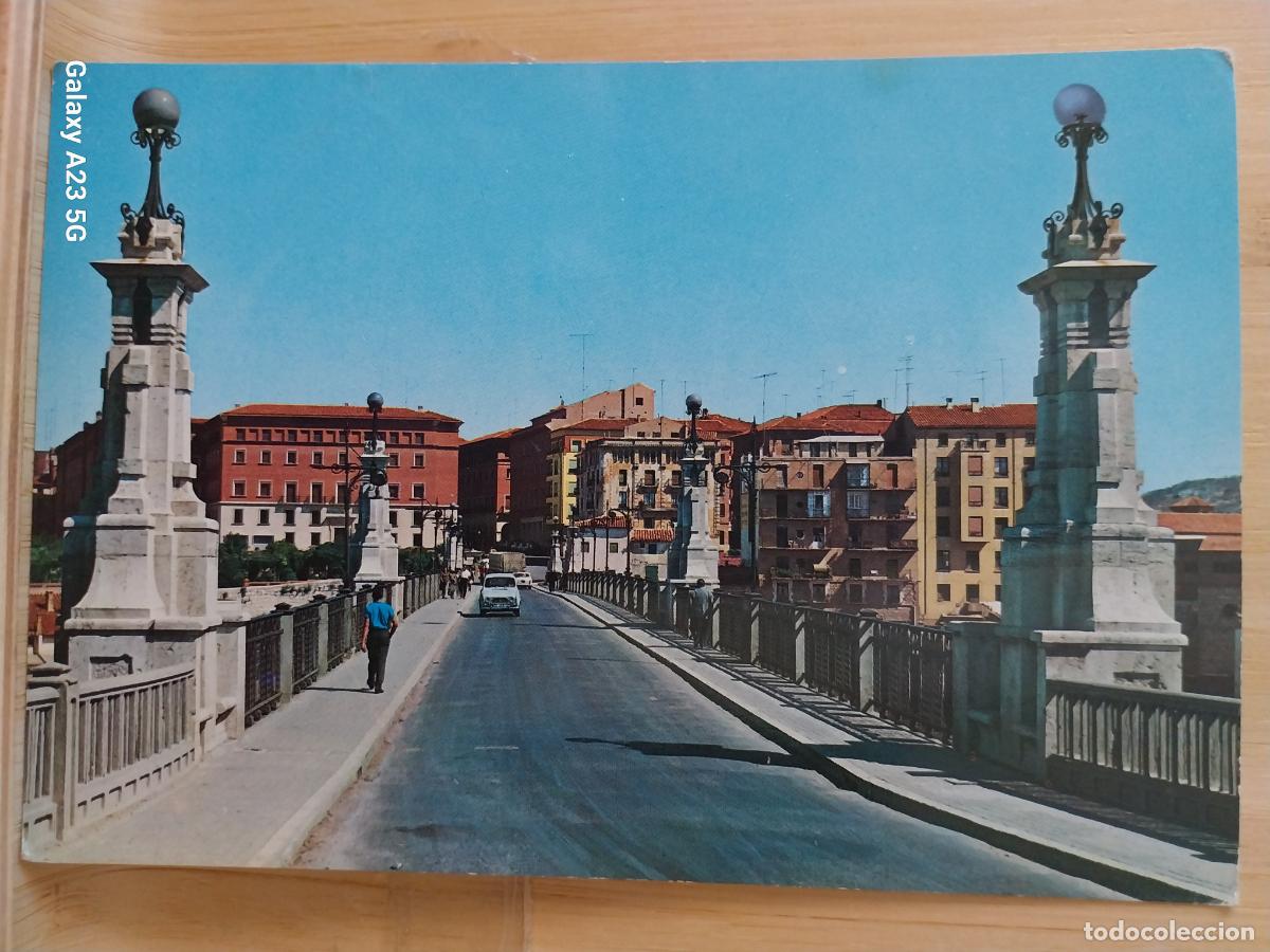 Postales: VIADUCTO CALVO SOTELO TERUEL ED GARRABELLA 6 SC ORIGINAL ANIMADA COCHES CLASICOS