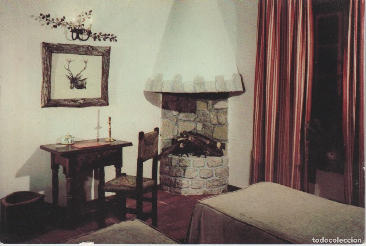 Postales: BUJARALOZ. ZARAGOZA. HOSTAL DEL CIERVO ... SIN CIRCULAR