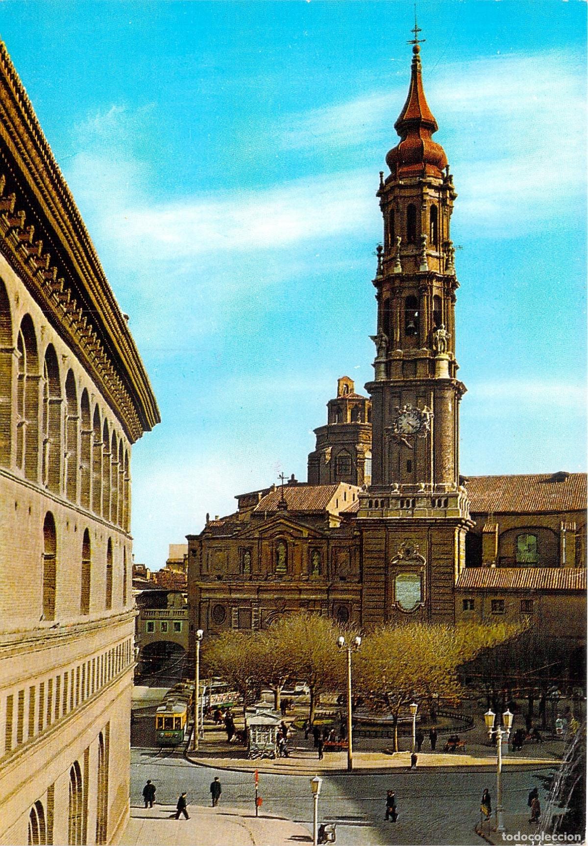 Postales: Postal de la Catedral de La Seo en Zaragoza, Espa&ntilde;a