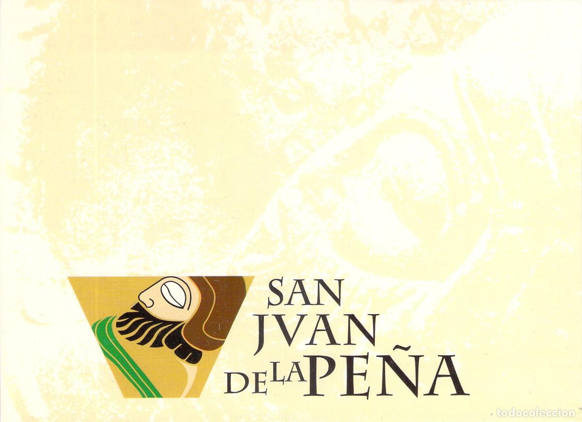 Postales: Postal del Monasterio de San Juan de la Pe&ntilde;a en Arag&oacute;n