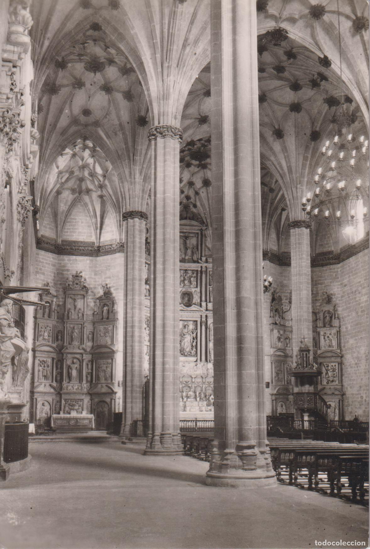 Postales: BARBASTRO (HUESCA) INTERIOR DE LA CATEDRAL &ndash; EDICIONES SICILIA N&ordm;20 &ndash; S/C