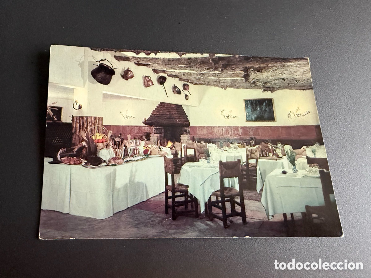 Postales: Postal. HOSTAL DEL CIERVO. ( Los Monegros ). Bujaraloz. Zaragoza