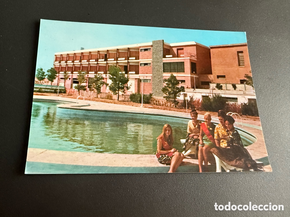 Postales: Postal ZARAGOZA. MOTEL EL CISNE