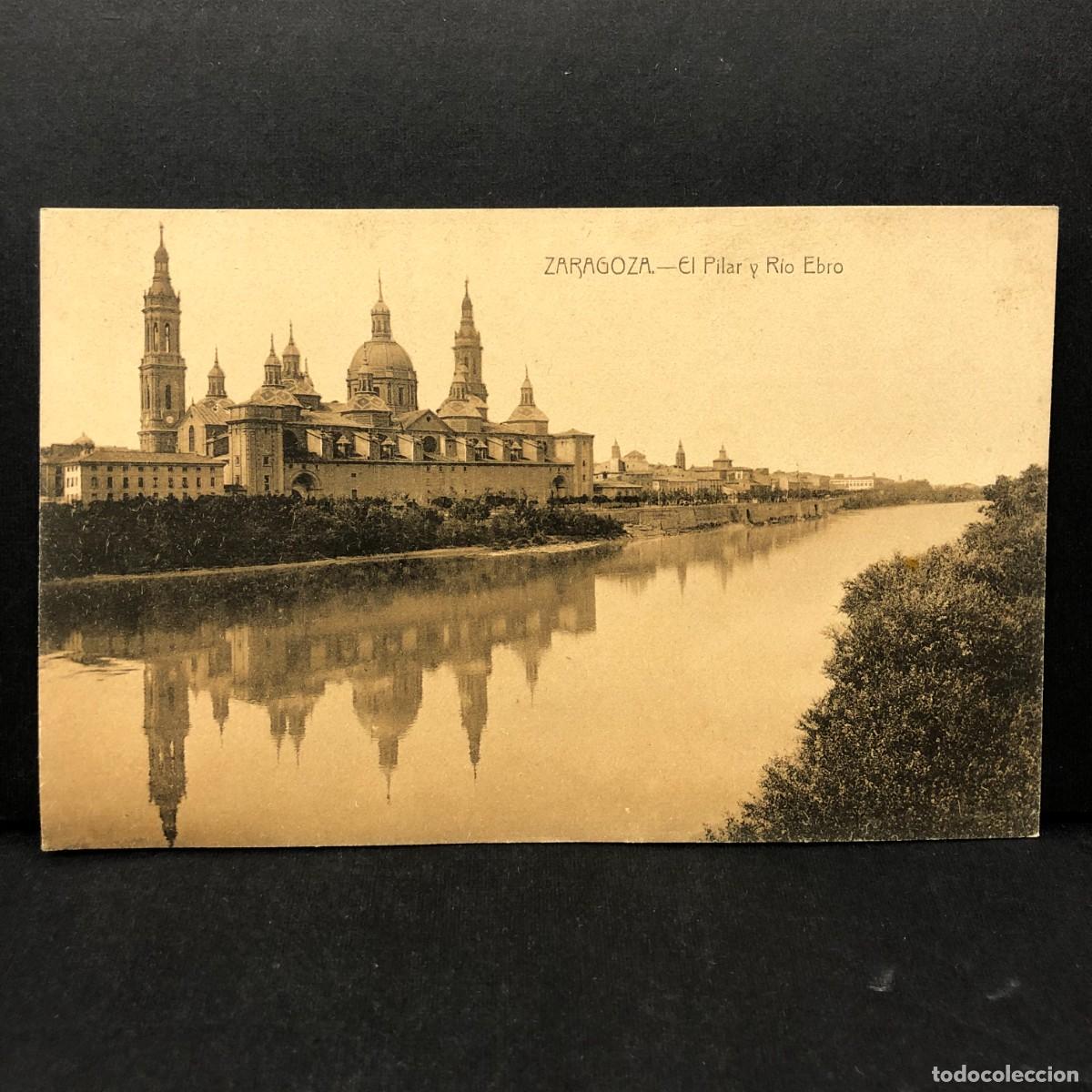 Postales: ZARAGOZA - EL PILAR Y R&Iacute;O EBRO - TARJETA POSTAL - POSTAL / 3357