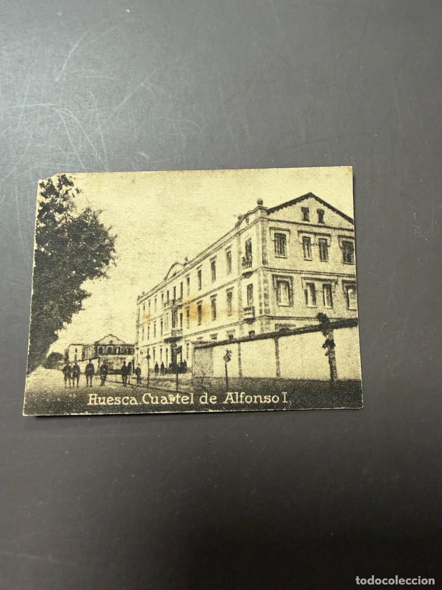 Postales: POSTAL ORIGINAL. D&Eacute;CADA A&Ntilde;OS 30. HUESCA. CUARTEL DE ALFONSO I
