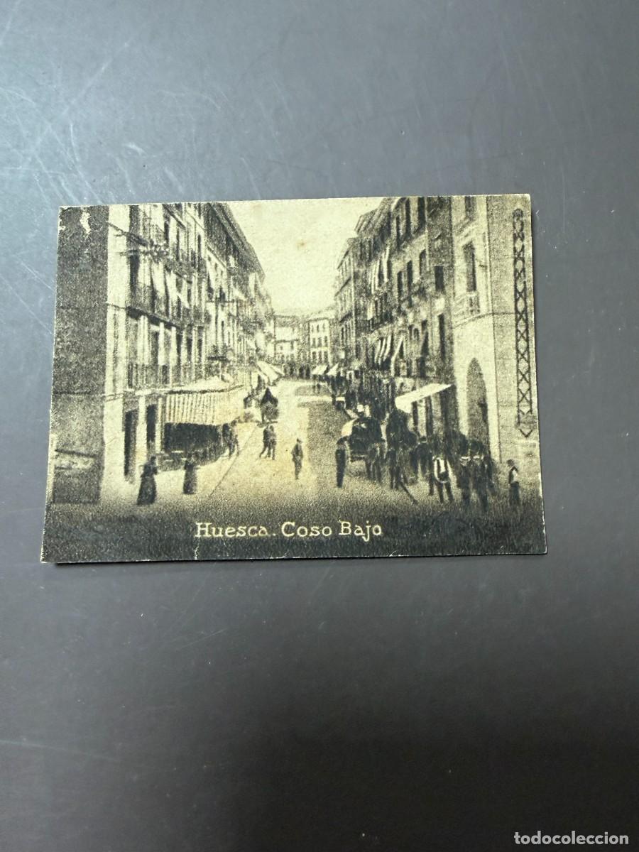 Postales: POSTAL ORIGINAL. D&Eacute;CADA A&Ntilde;OS 30. HUESCA. COSO BAJO