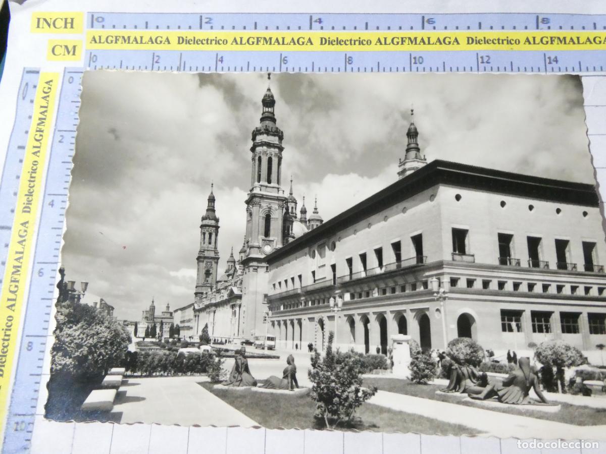 Postales: POSTAL DE ZARAGOZA. A&Ntilde;OS 30 50. PLAZA NUESTRA SE&Ntilde;ORA DEL PILAR. 26 GARRABELLA. 2722