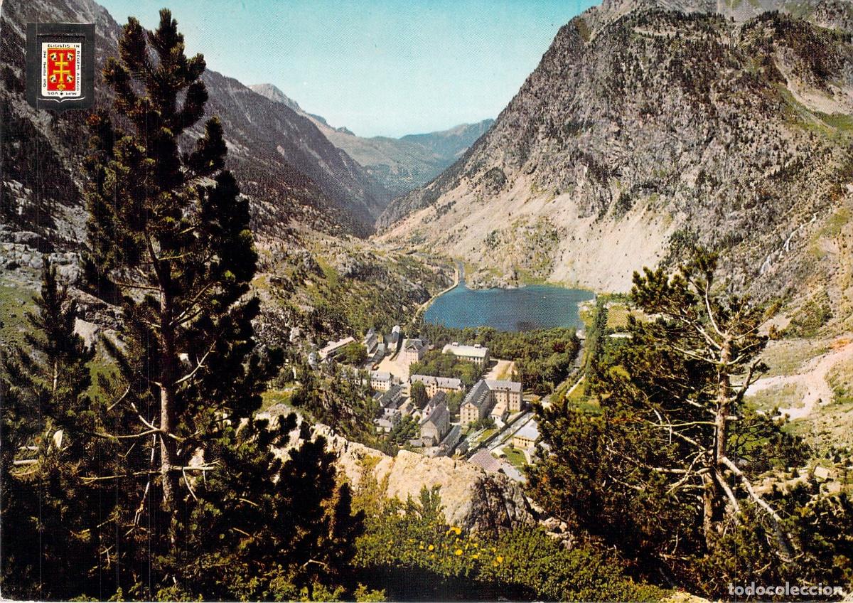 Postales: Postal Panor&aacute;mica del Balneario de Panticosa en el Pirineo Aragon&eacute;s