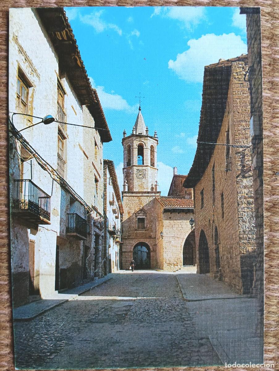Postales: CANTAVIEJA - TERUEL - CALLE MAYOR - ED. SICILIA