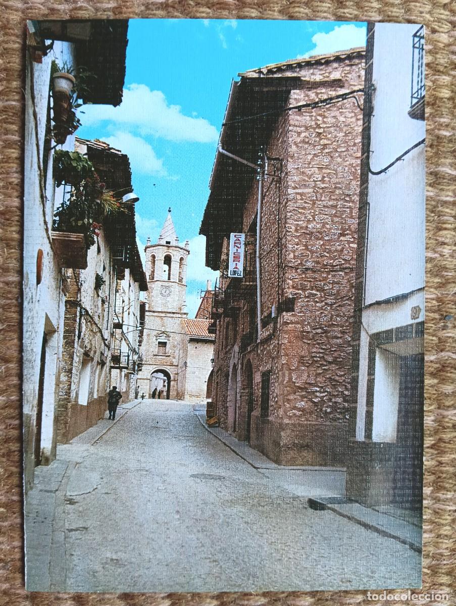 Postales: CANTAVIEJA - TERUEL - CALLE MAYOR - ED. SICILIA