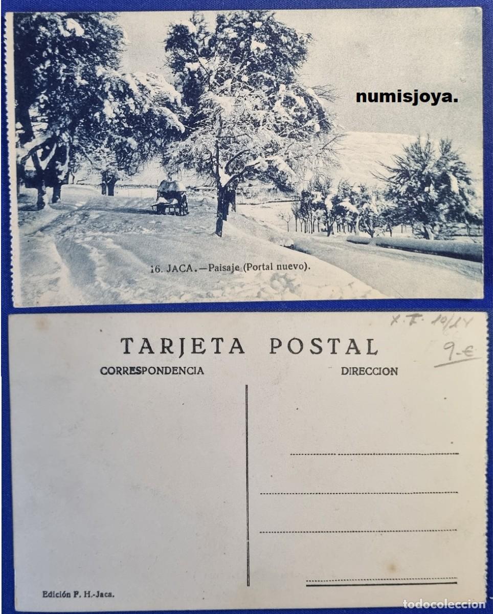 Postales: Postal de JACA Huesca Espa&ntilde;a a&ntilde;o 1910. Paisaje (Portal nuevo). Ed. F. HERAS.