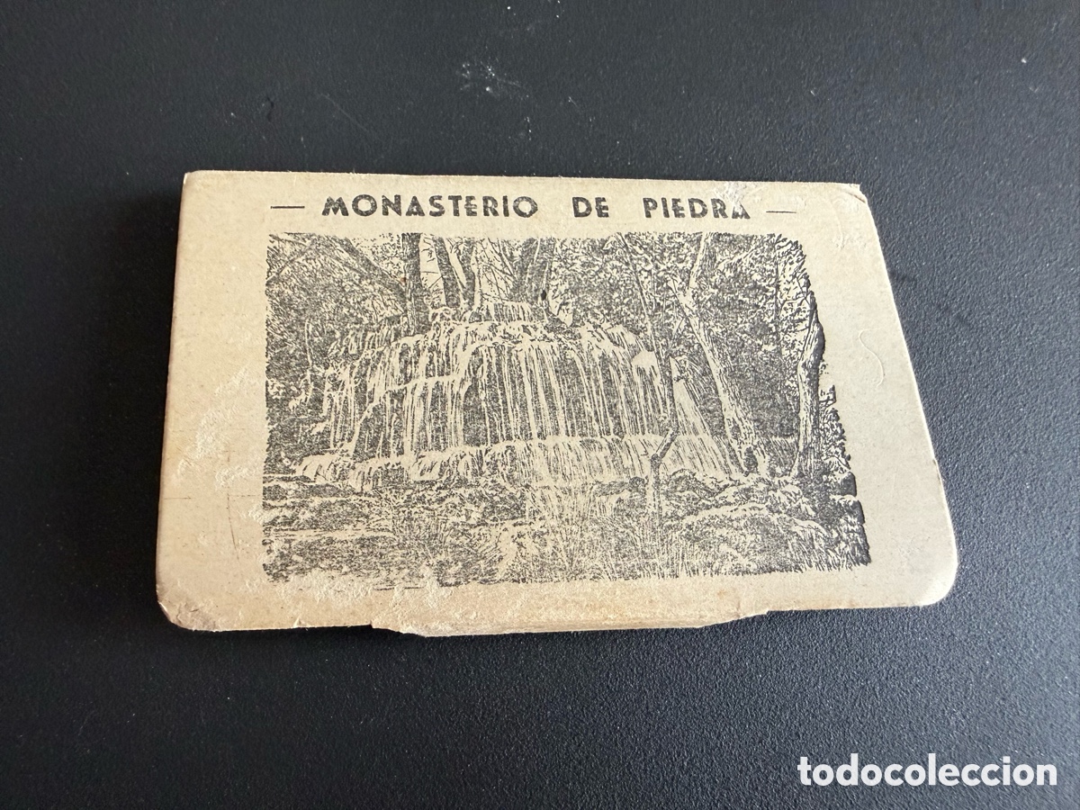 Postales: Bloc Postales. MONASTERIO DE PIEDRA