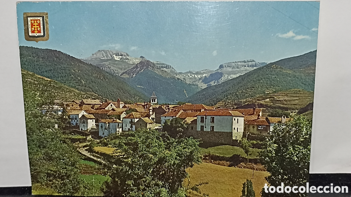 Postales: El Pirineo aragon&eacute;s. Huesca Arag&uuml;&eacute;s del Puerto