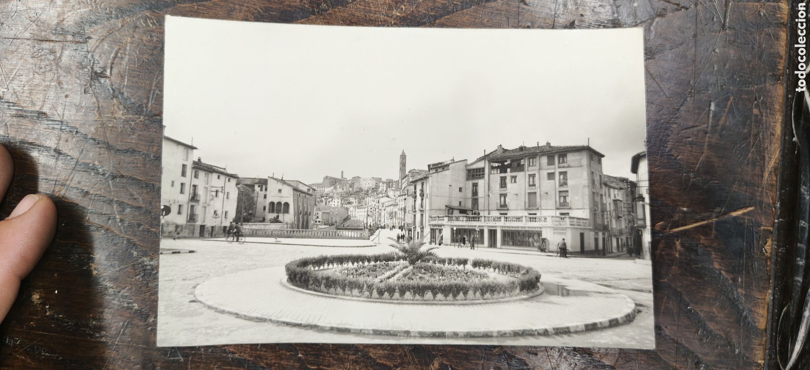 Postales: Antigua Postal Fotogr&aacute;fica Tarazona - Plaza de San Francisco - Ediciones Sicilia Zaragoza 1961