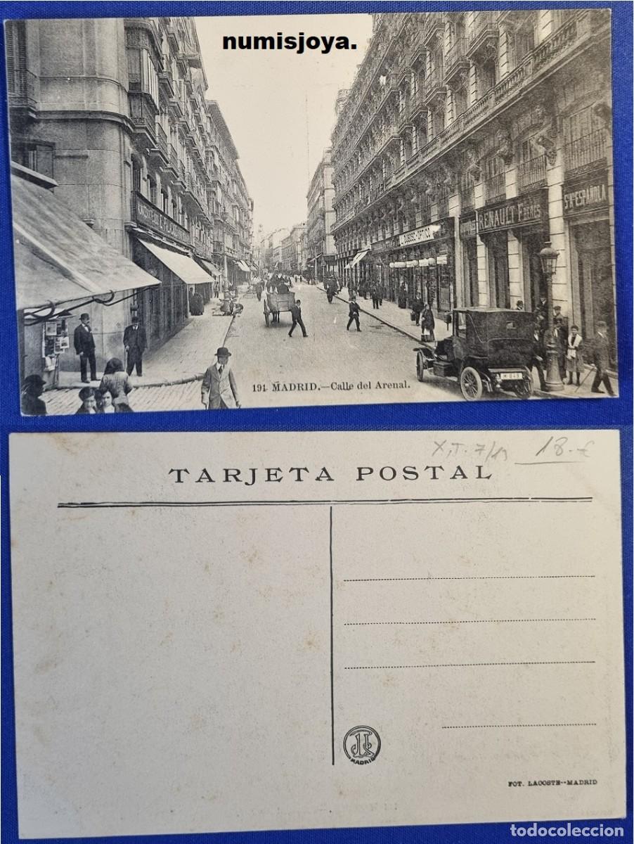 Postales: Postal de MADRID Espa&ntilde;a a&ntilde;o 1910. Calle del Arenal. Fot LACOSTE.