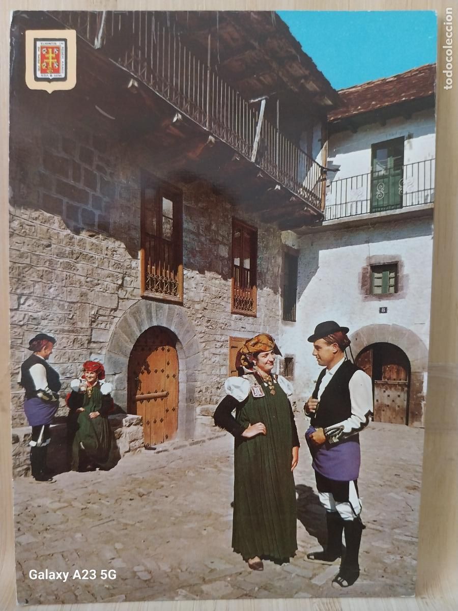 Postales: JACITANIA TIPICA ED FISA 1625 SC ORIGINAL TRAJE REGIONAL