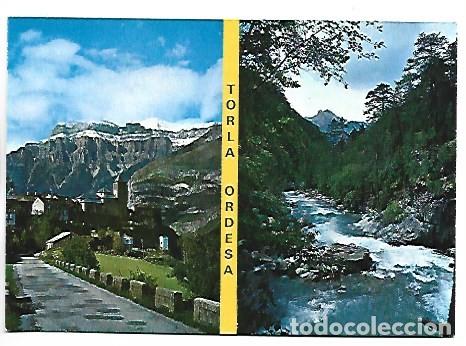 Postales: TORILA Y MONDARRUEGO - RIO ARAZAS Y TENDE&Ntilde;ERA.- PARQUE NACIONAL DE ORDESA