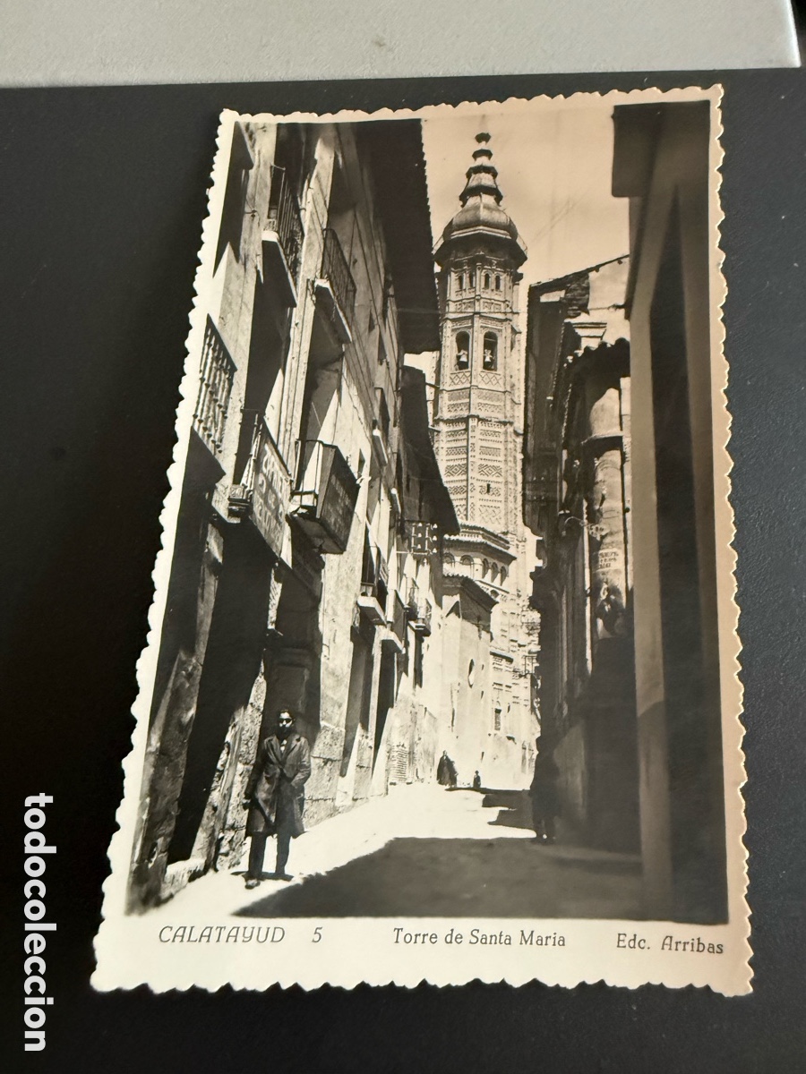 Postales: Postal. CALATAYUD Torre de Santa Mar&iacute;a