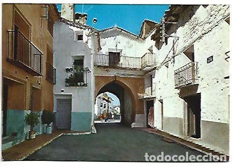 Postales: CALLE LORETO Y ARCO.- PUEBLA DE VALVERDE / TERUEL