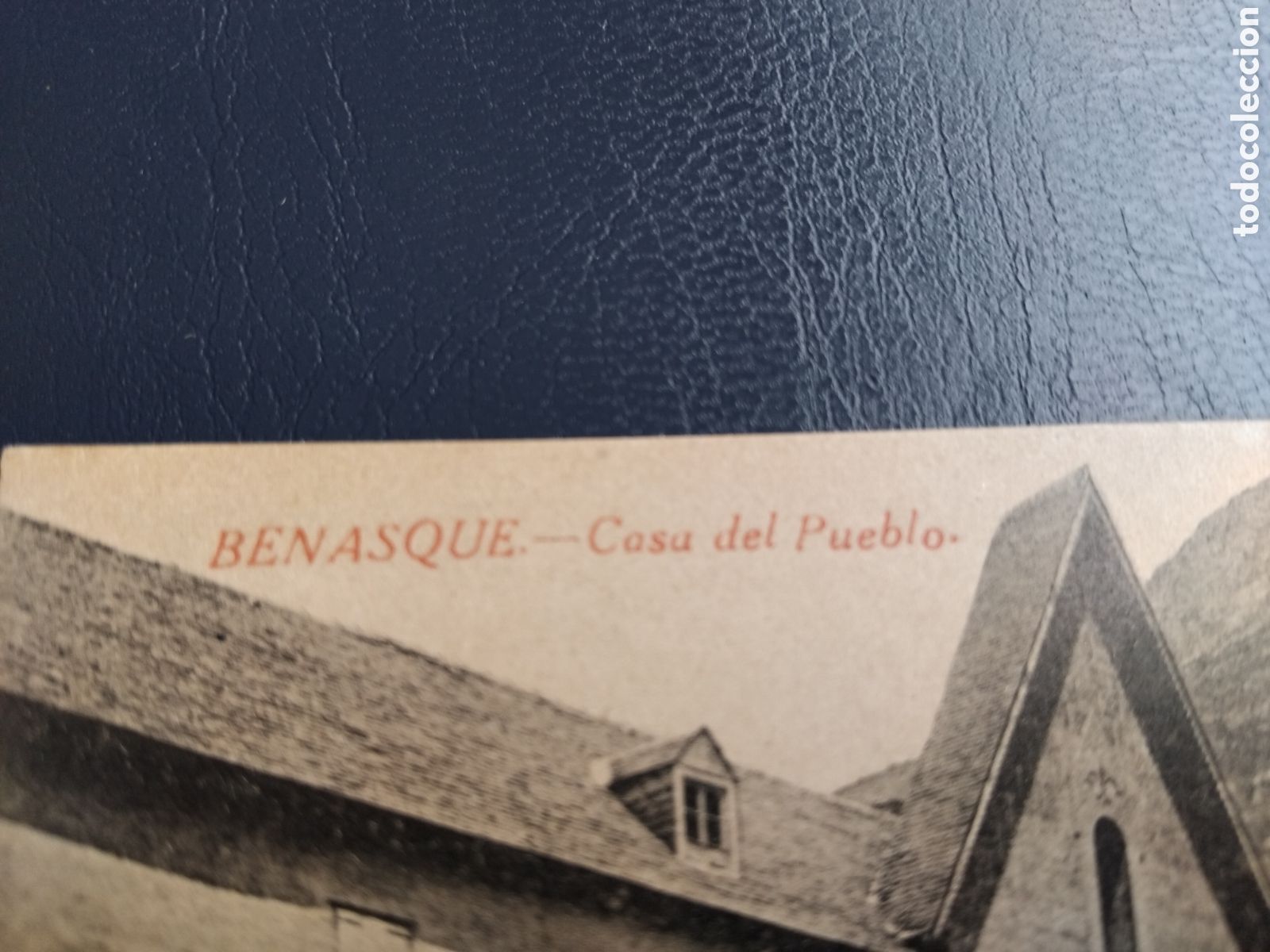 Postales: Postal Benasque. Casa del pueblo - Foto 3