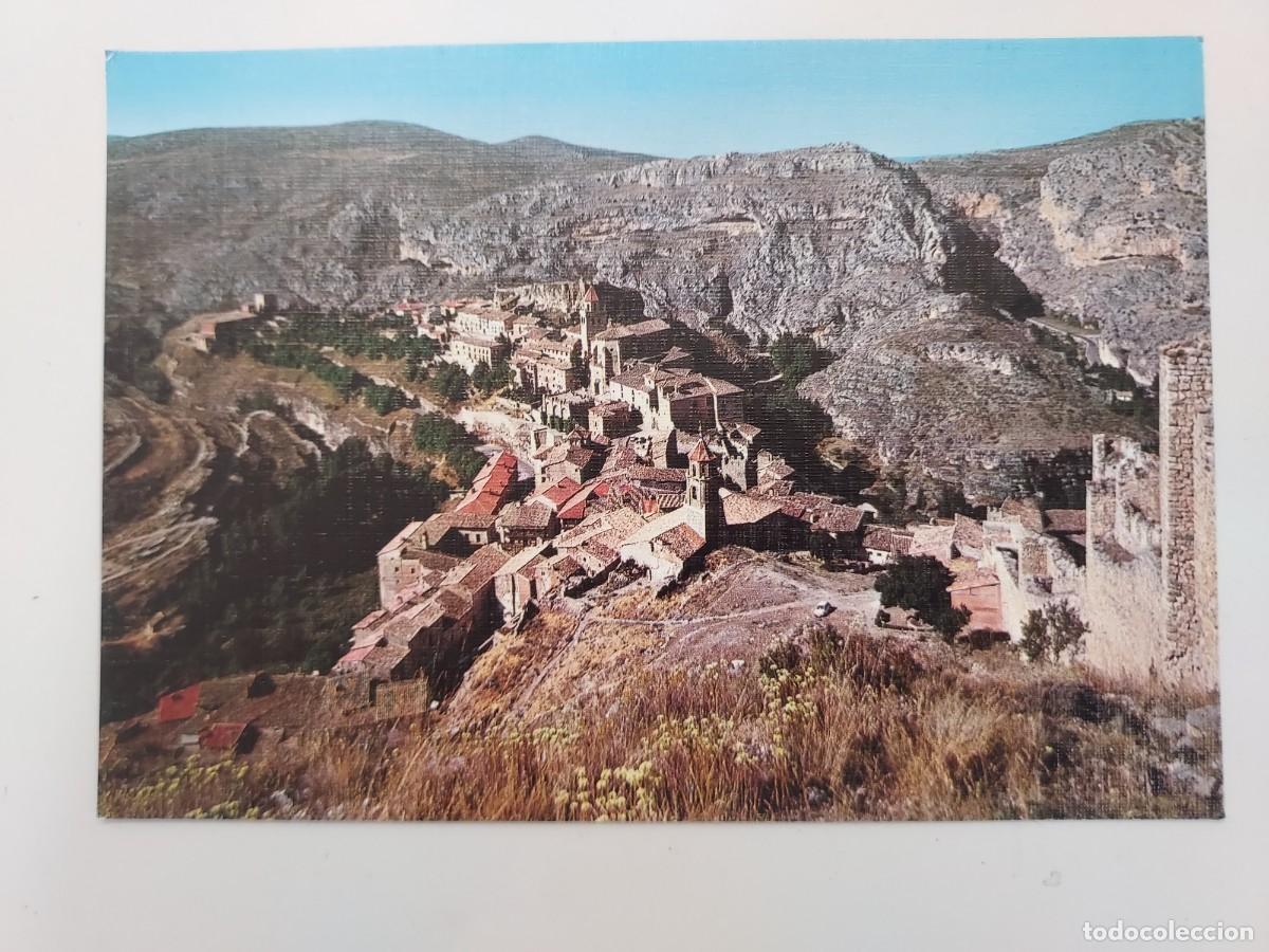 Cartes Postales: POSTAL ALBARRACIN VISTA AEREA DESDE EL CASTILLO. 1979. SIN CIRCULAR. TERUEL