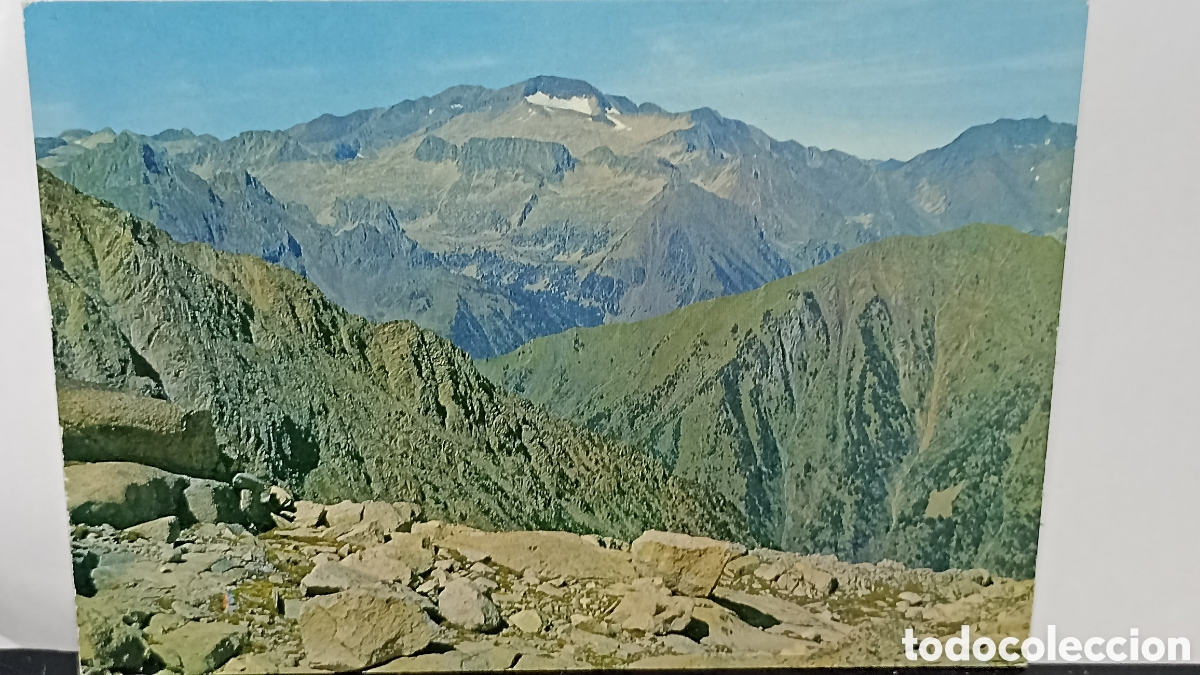 Postales: MINT!! Benasque Pirineo aragon&eacute;s el macizo de posets tres mil trescientos metros